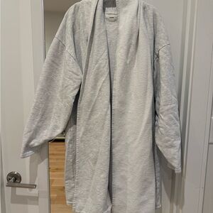 Joah Brown Heather Gray Open Cardigan